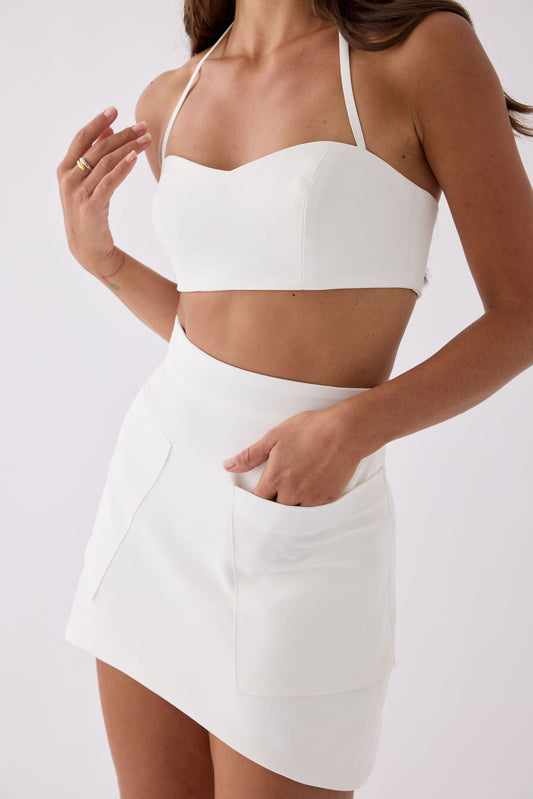 Aria Skirt - White